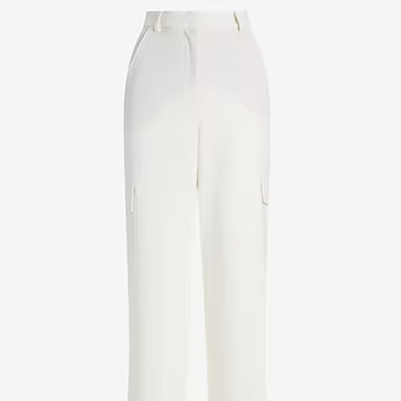 Express High Waisted Cargo Trouser Pant - Picture 1 of 9